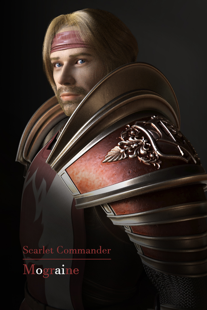 原创魔兽世界boss的肖像雷诺莫格莱尼