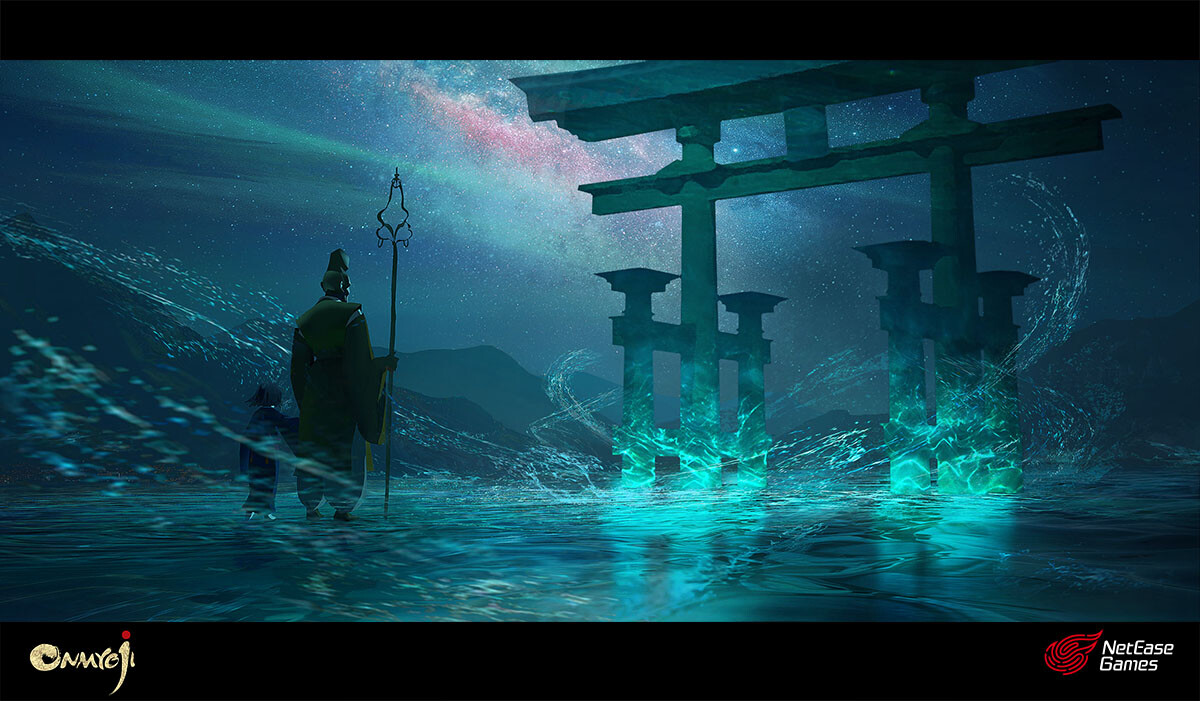 搬运sp大岳丸与铃鹿山回忆剧情cg的海报关键帧彩色脚本聆海远航场景