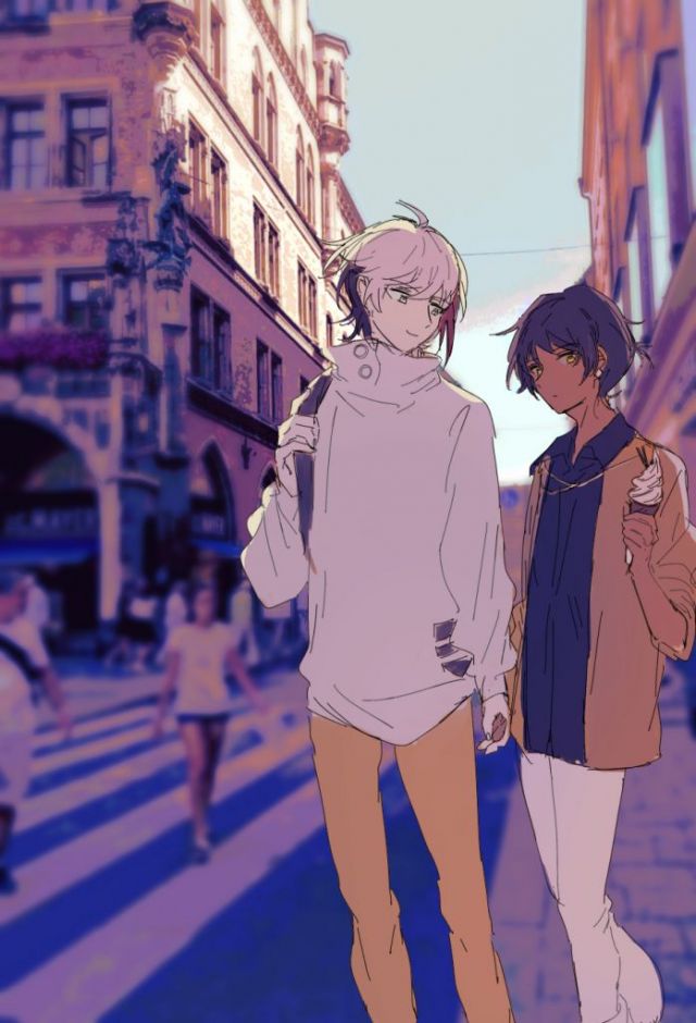 同人继续搬运一下在lofter上发的极境x棘刺相关图