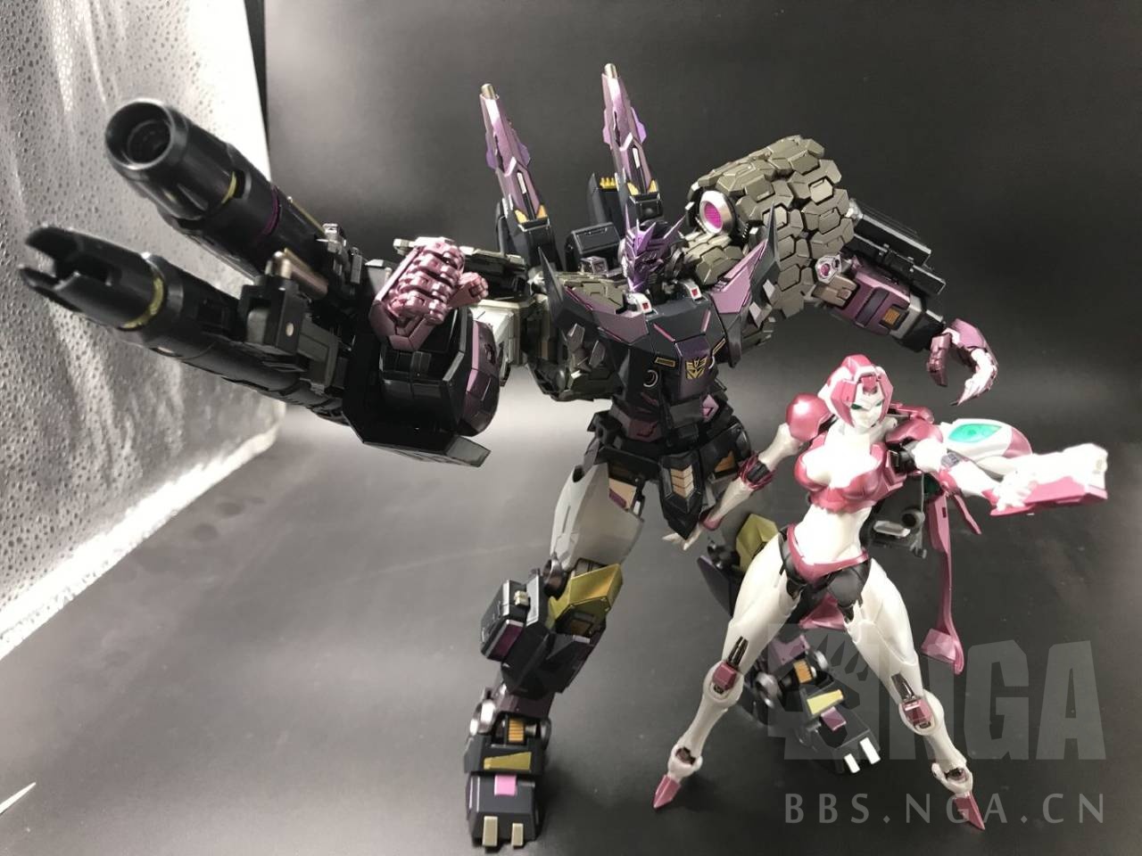 [可动成品] 大火鸟的奶昔和千值练的塔恩还是挺搭的,拍了几张扳起来