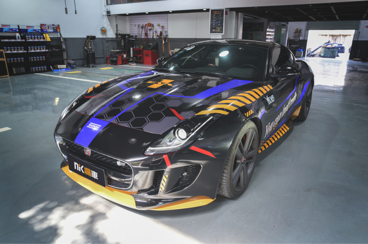 把车换了个eva涂装虽然创意是照抄了