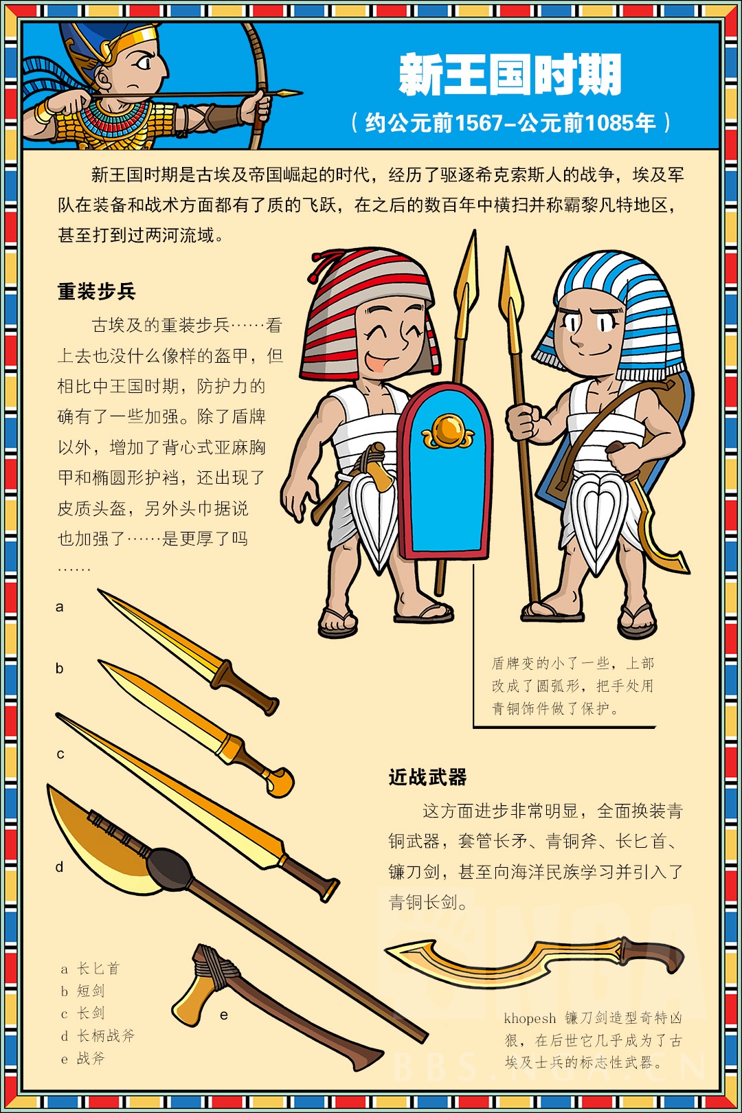 艾洋的故纸堆世界军武图鉴古埃及篇三