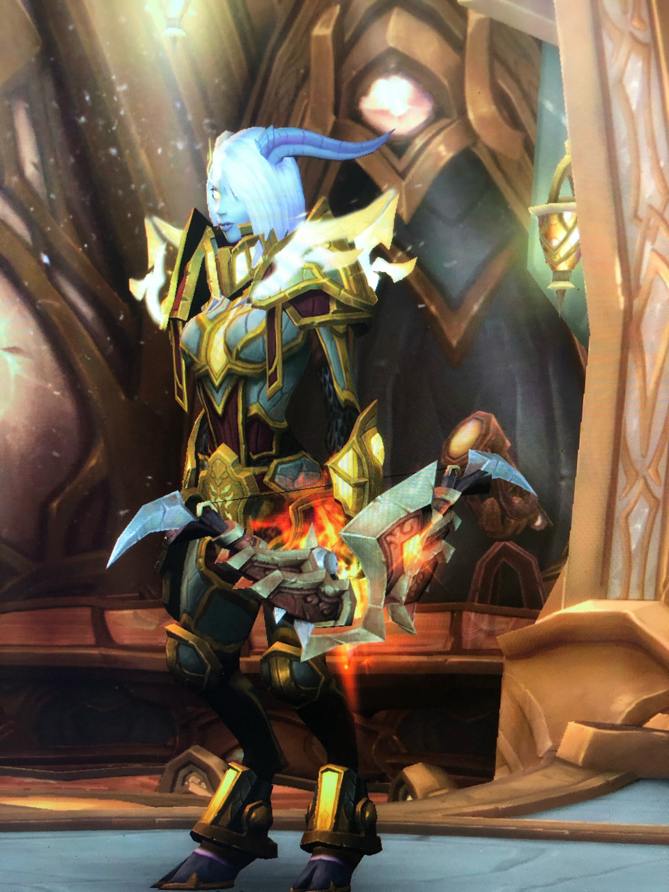 有什么锁甲鞋能遮住德莱尼的蹄子吗?