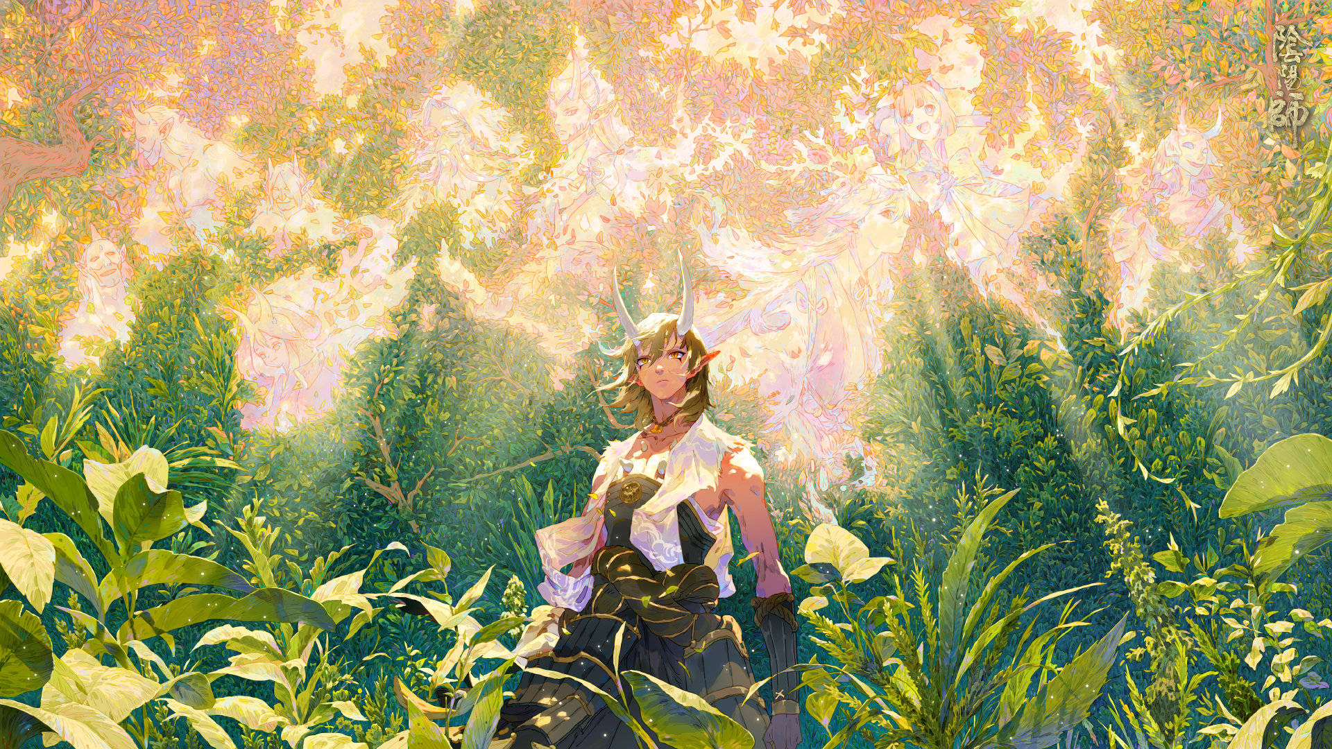 大岳丸手办故事插画更新至第二章