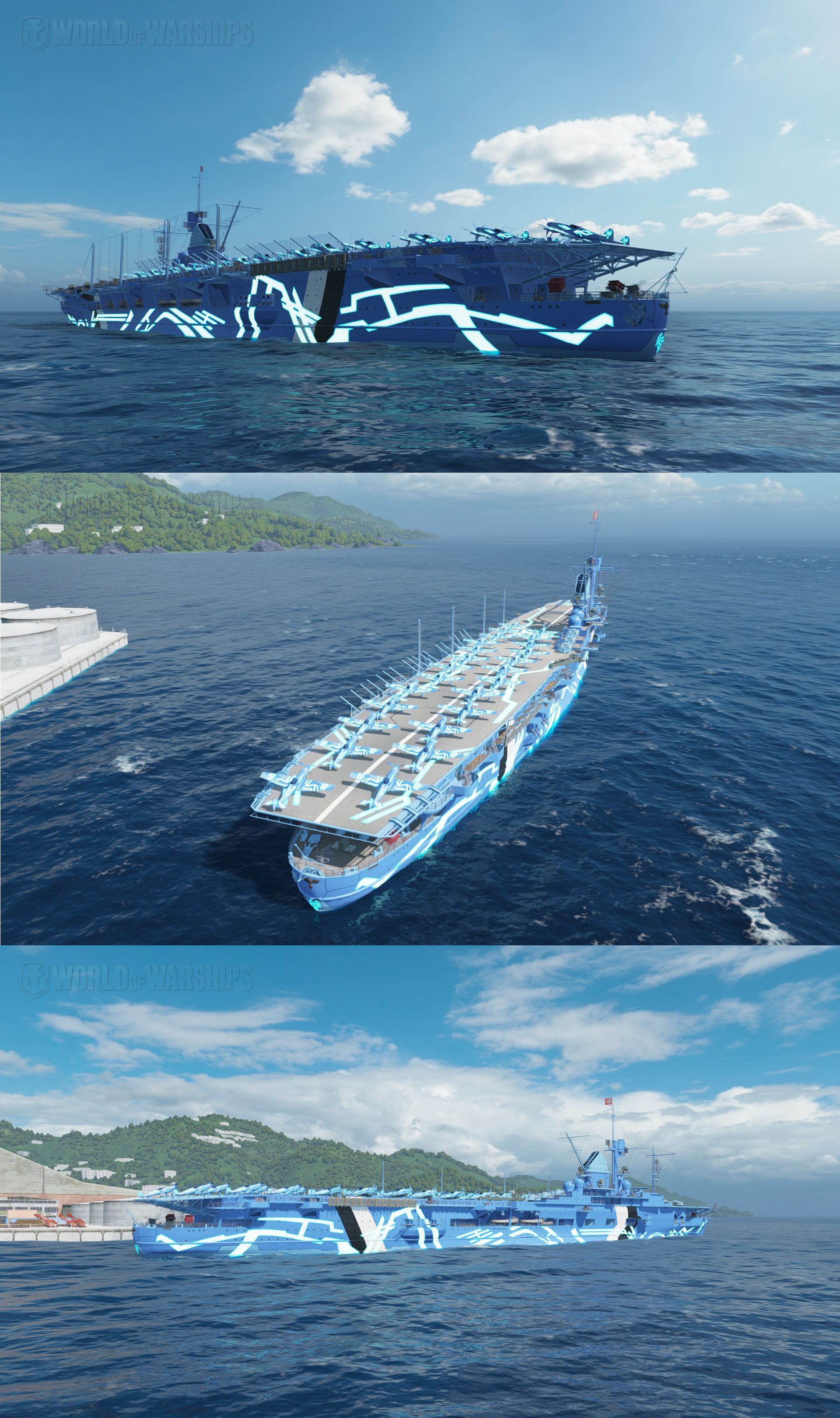 战舰涂装modarp海雾齐柏林涂装