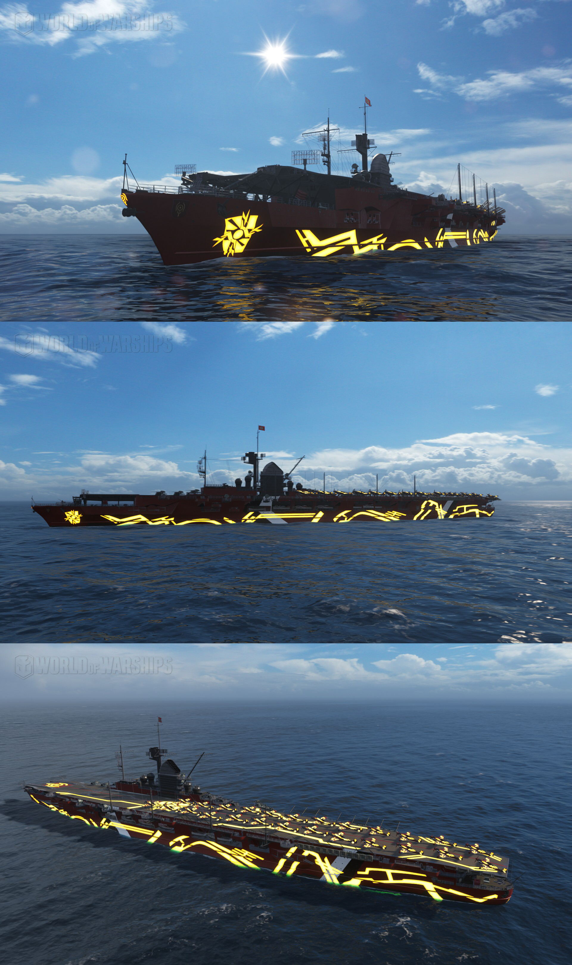 战舰涂装modarp海雾齐柏林涂装