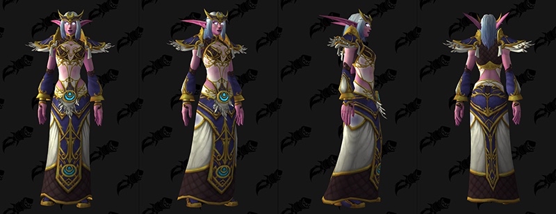 求问战争前线黑海岸的布甲长袍皎月祭司法衣,打普通模式会出吗?