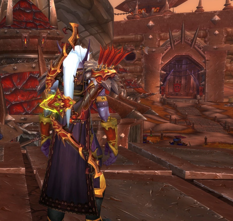 此暴雪非彼暴雪猎人箭袋模型位置有问题