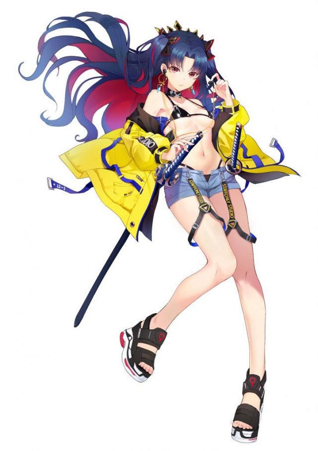 手机 网页游戏综合讨论 fate/grand order 有没有可以做头像的宇宙凛