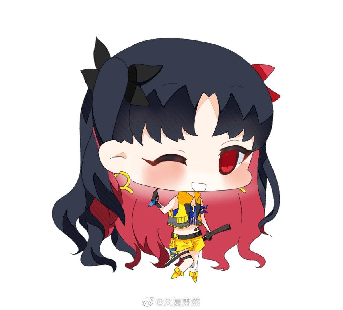 有没有可以做头像的宇宙凛美图