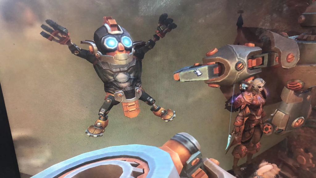 机械侏儒女猎人颜值咋样有幻化传承护甲的吗