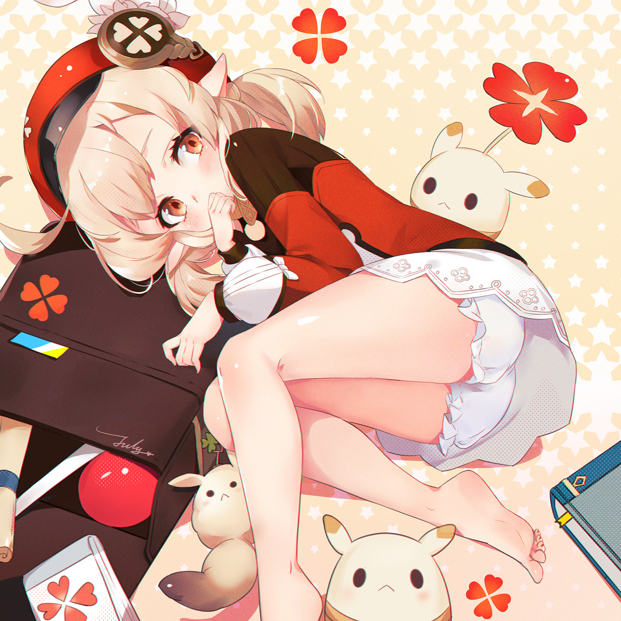 同人搬运可莉的脚丫子