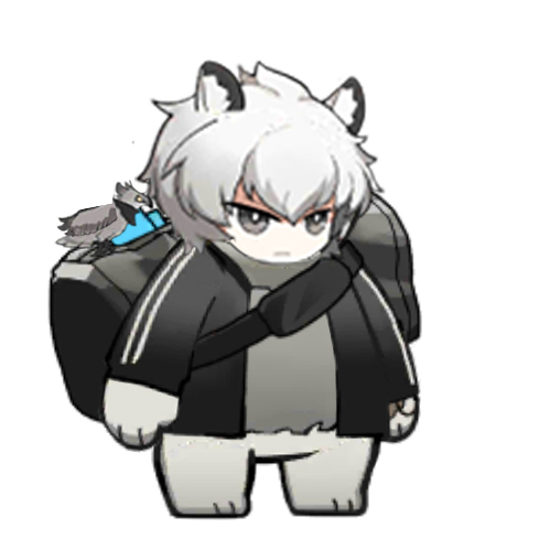 乱氵因为银灰小人的头实在太大了