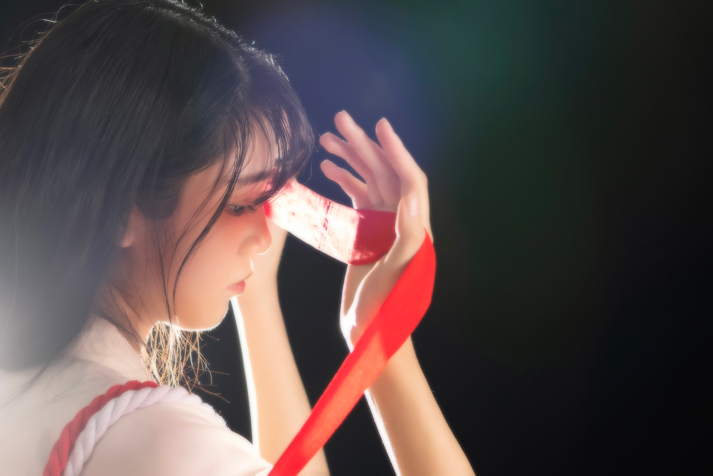 糖水周末去蹭拍了下神明少女就差点文案了