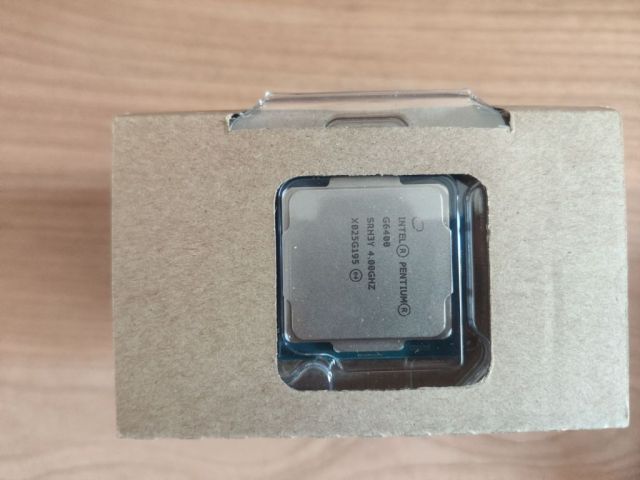 cpu g6400 只拆了标签