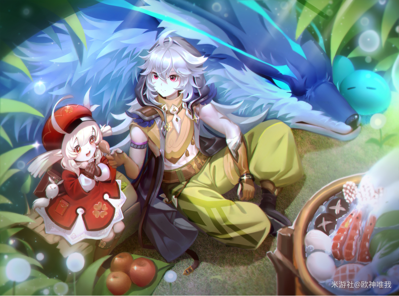 手机 网页游戏综合讨论 原神 万文集舍 [同人创作][可莉x雷泽]小红帽