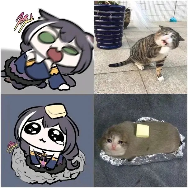 杂谈那个把猫画成q版凯留的长图有没有人能发一下啊