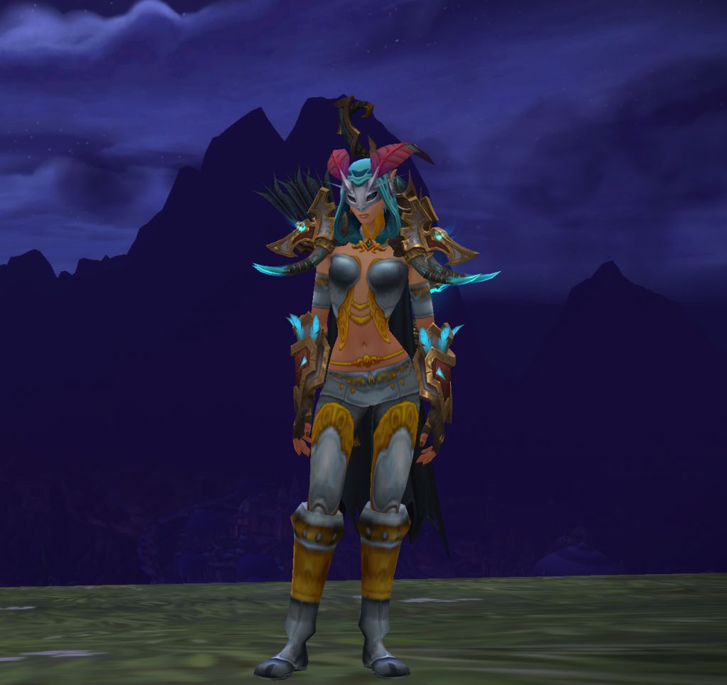 分享一个血精灵猎人幻化