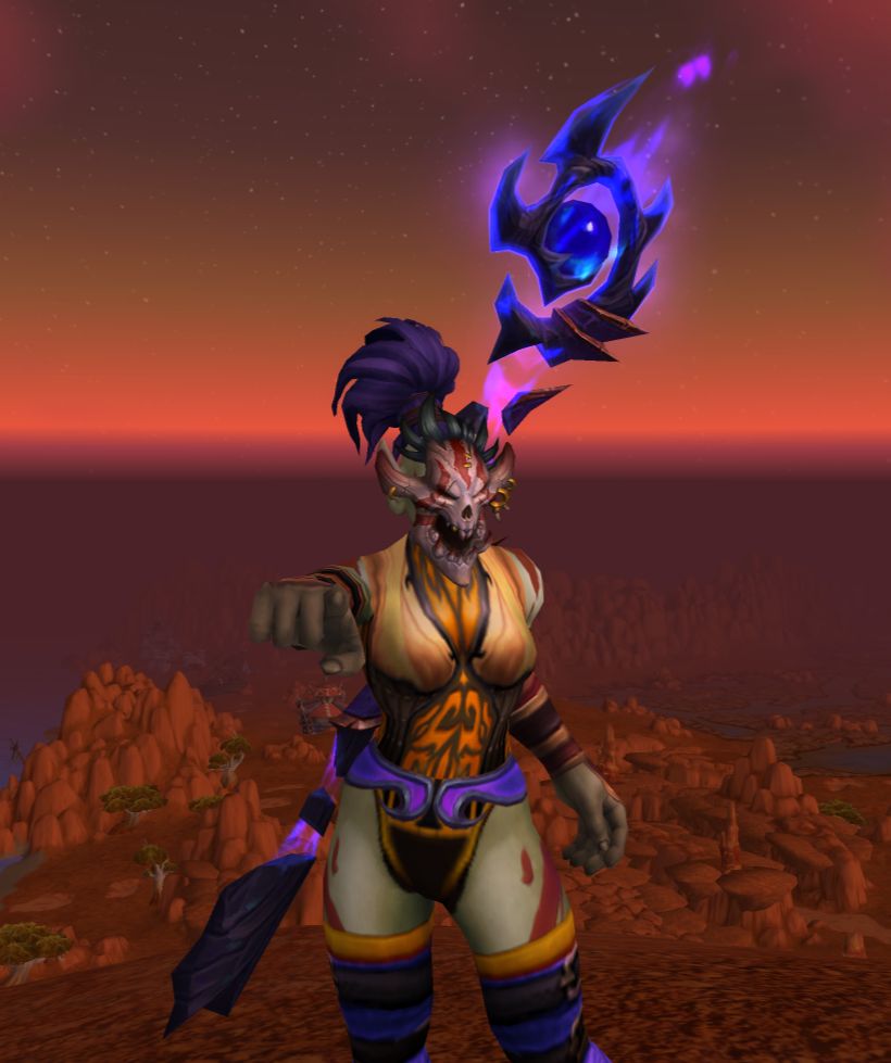 女兽人术士的臀大肌