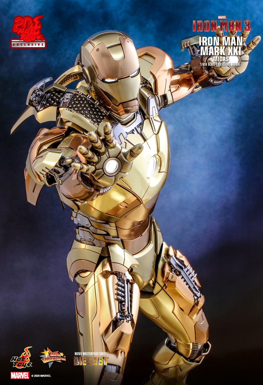 新闻资讯hottoys钢铁侠3ironmanmk2116比例合金人偶公布2580rmb