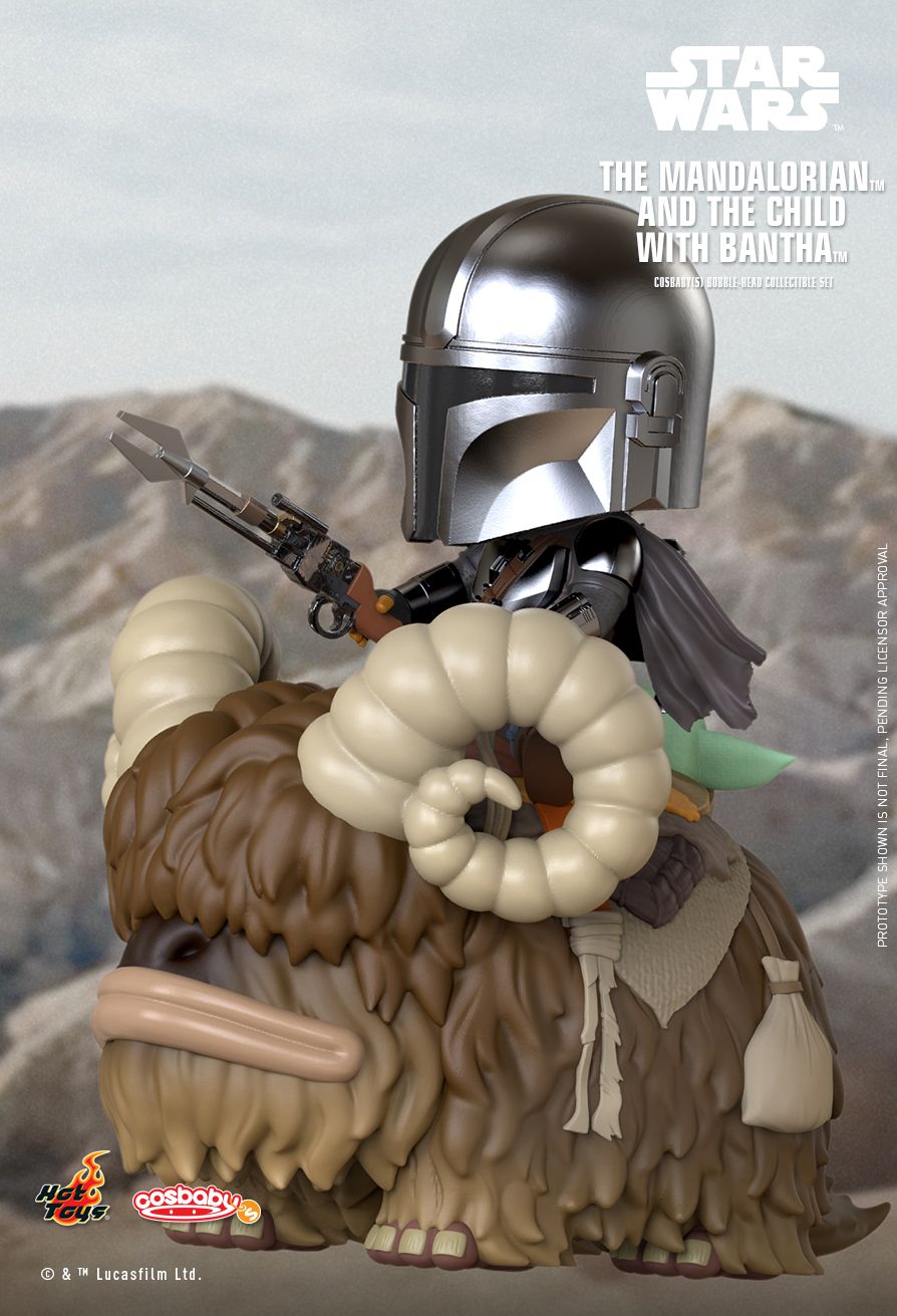 星球大战 曼达洛人the child with bantha/swoop bike(两款) q版