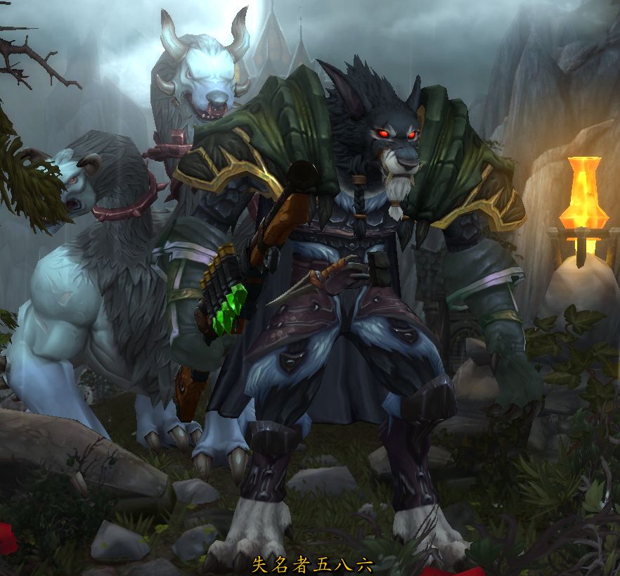 想看看各位狼人狩猎大师的幻化