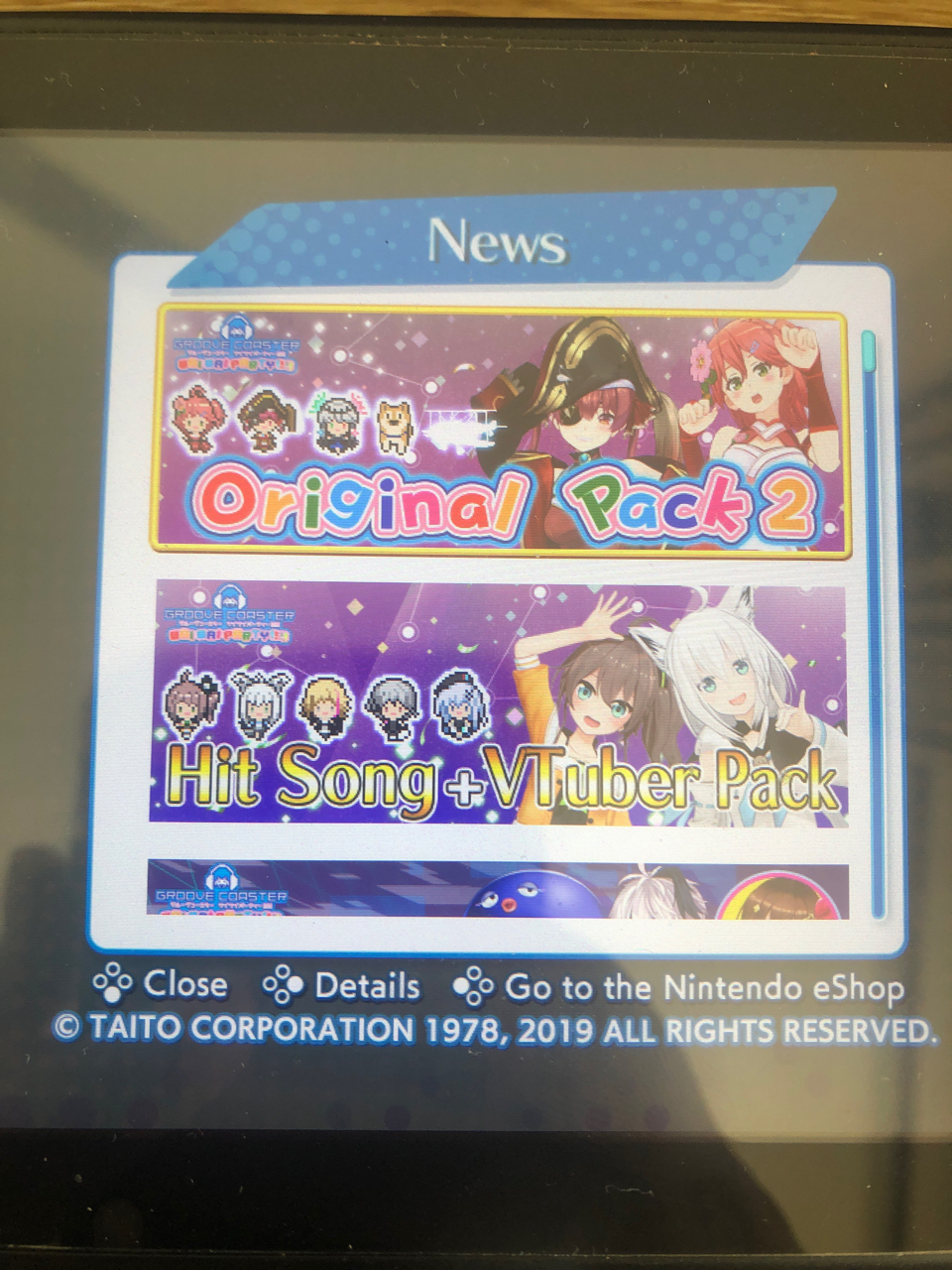 groovecoaster又出holo联动曲包了