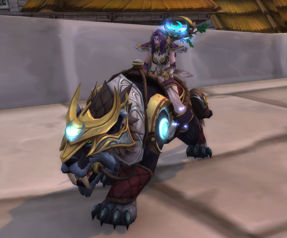 破事氵20天肝出来女祭司的月刃豹回归玩家也有豹子骑