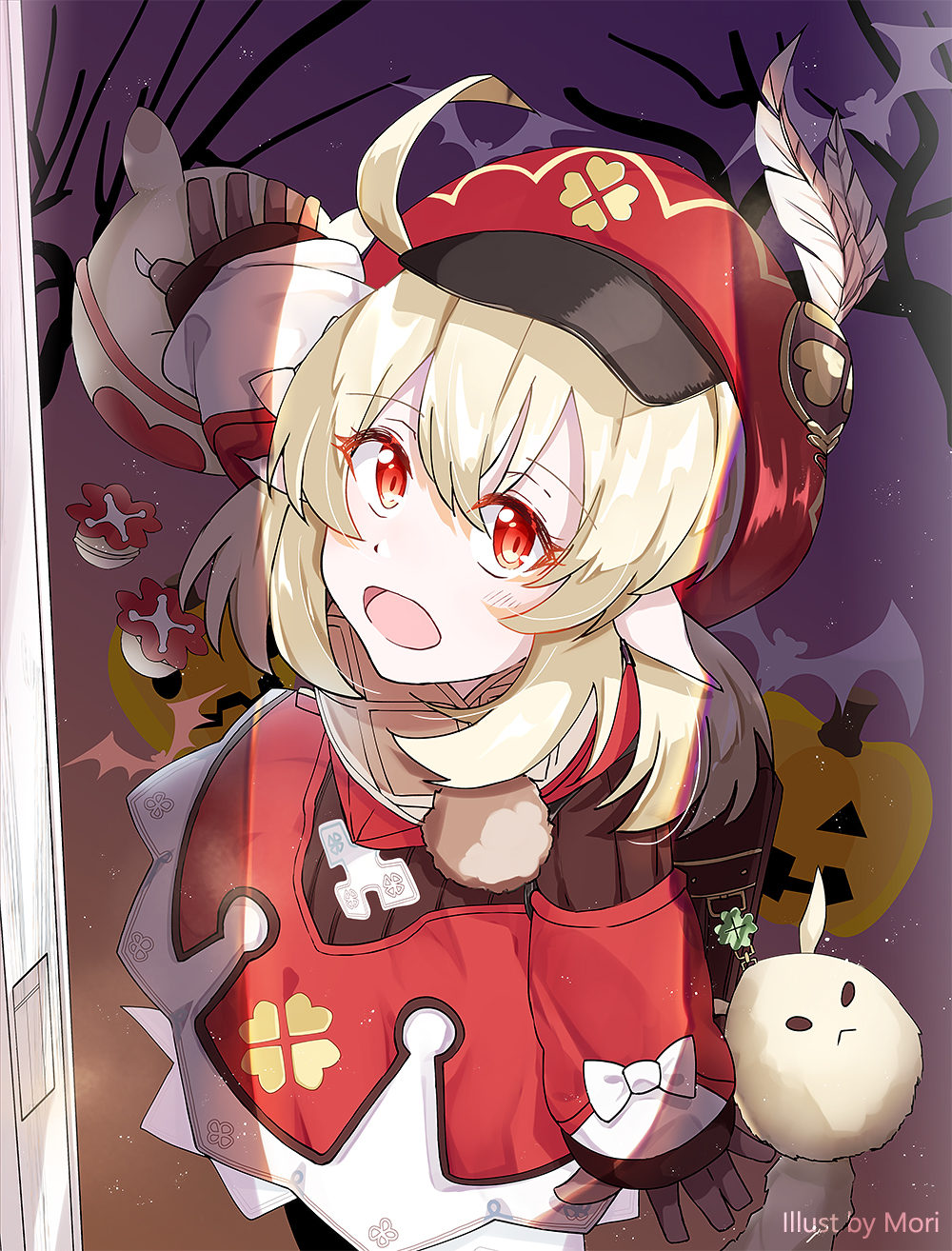 "大家万圣节快乐 ( •̀ ω •́ )y