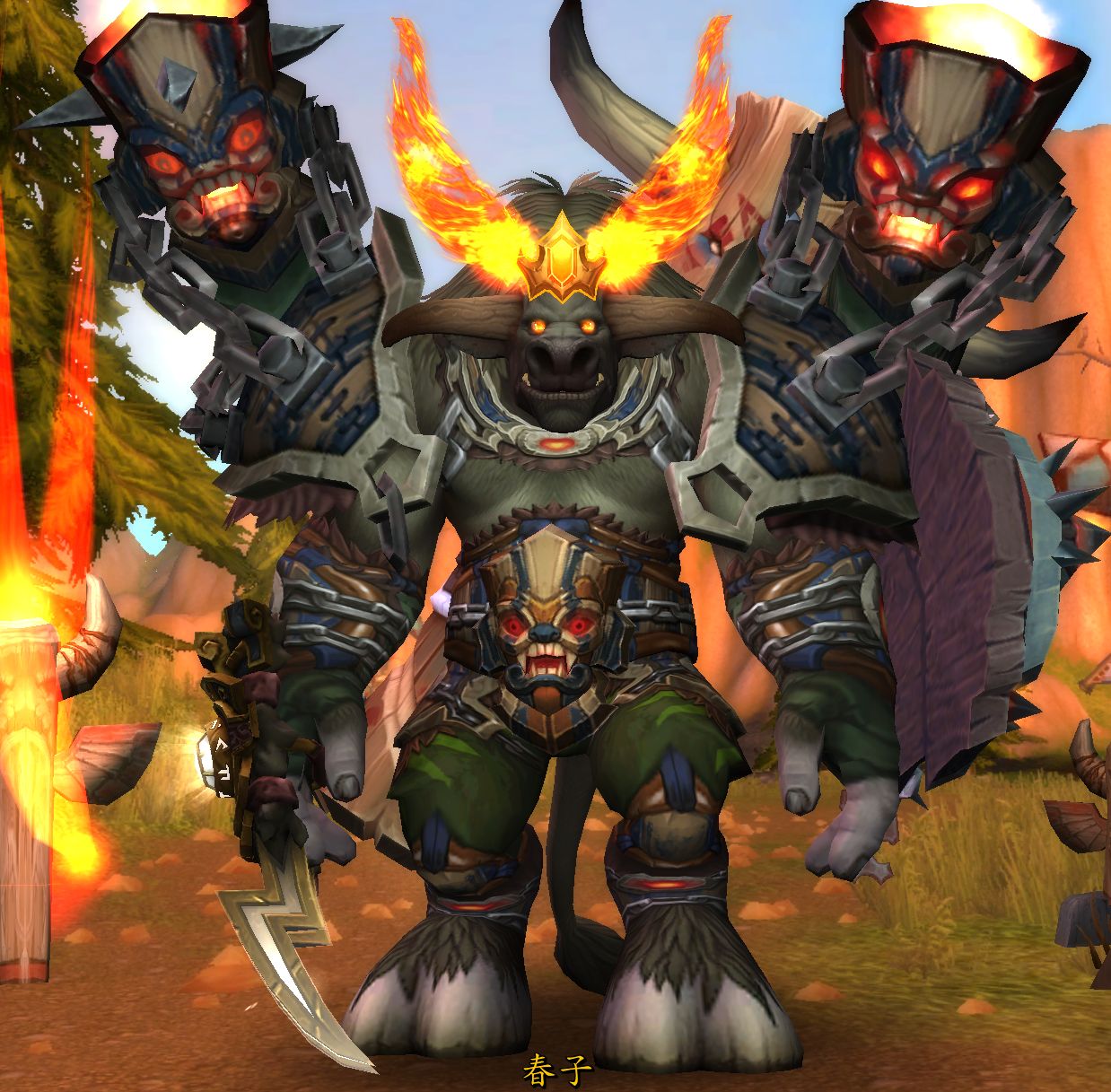 0黄金挑战 火箭筒肩膀配哪个种族好看 求图大神