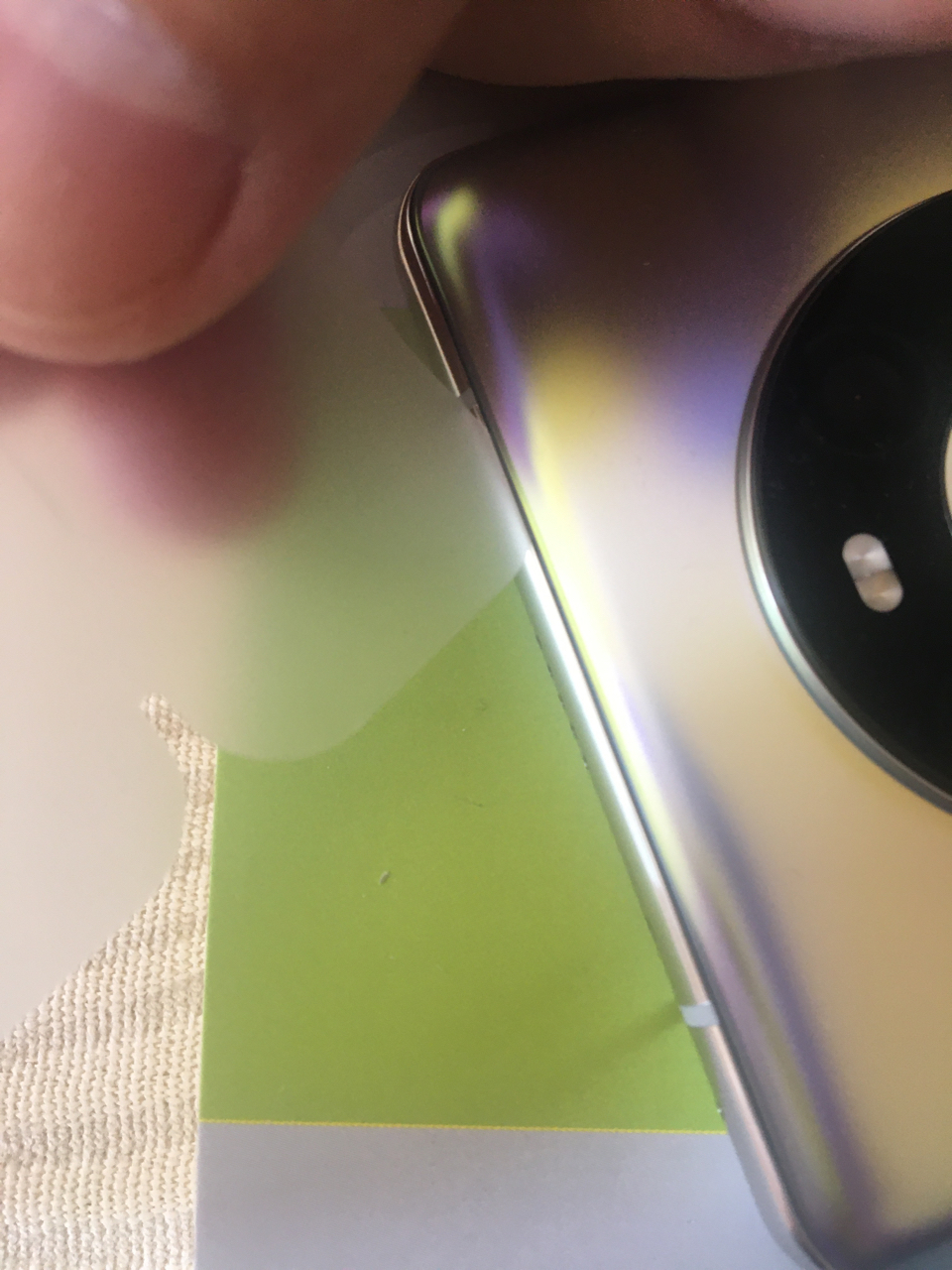 mate40pro这是瑕疵吗