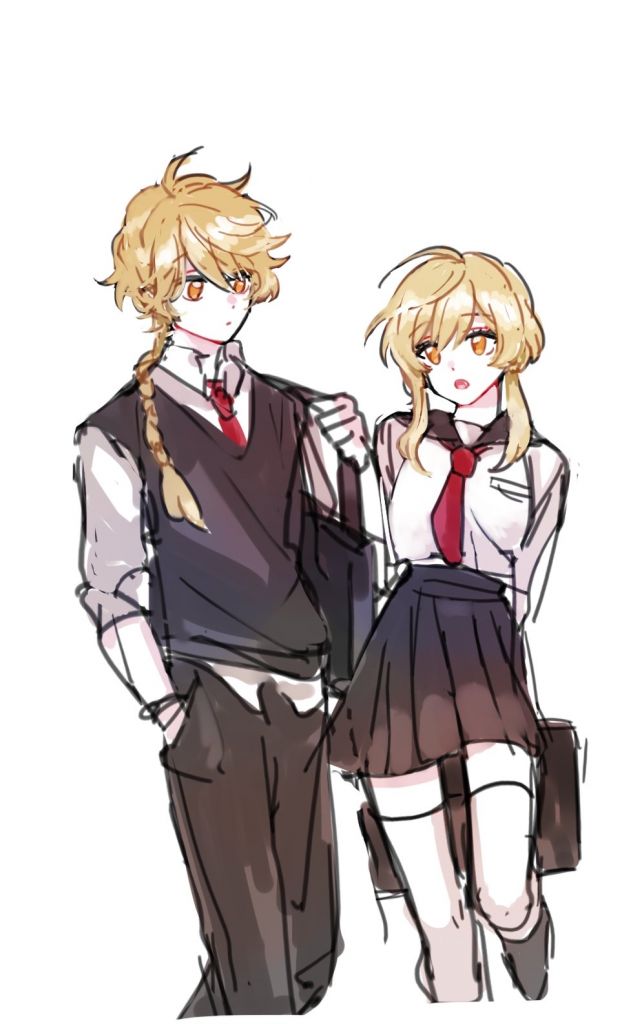 [同人搬运]还是学生的空与荧