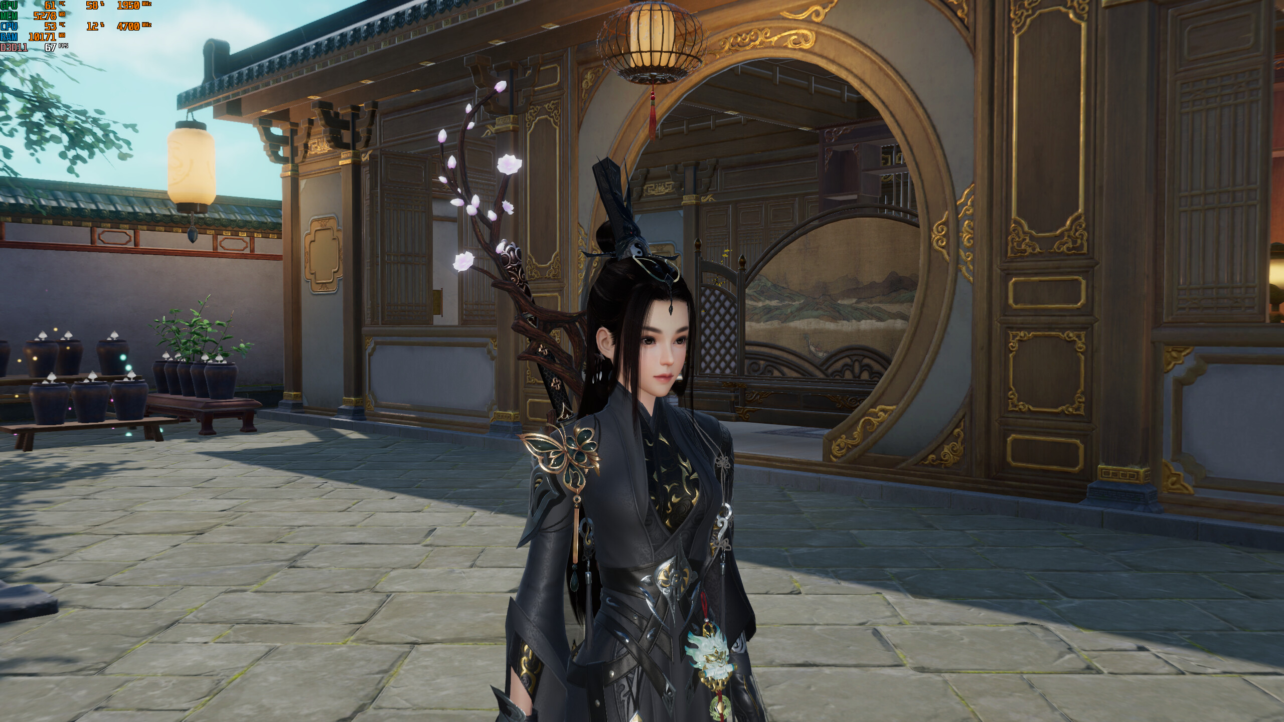 分享推荐个纯阳武器拓印个人觉得挺好看的