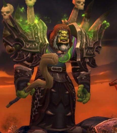 萌新求问,兽人术士想幻化古尔丹