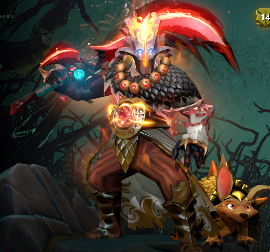 dota2 有没有大佬来一套剑圣4级套装配至宝的图片.想看看效果!