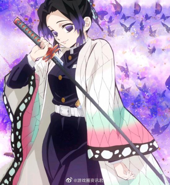 有没有类似蝴蝶忍这种持刀姿势的图