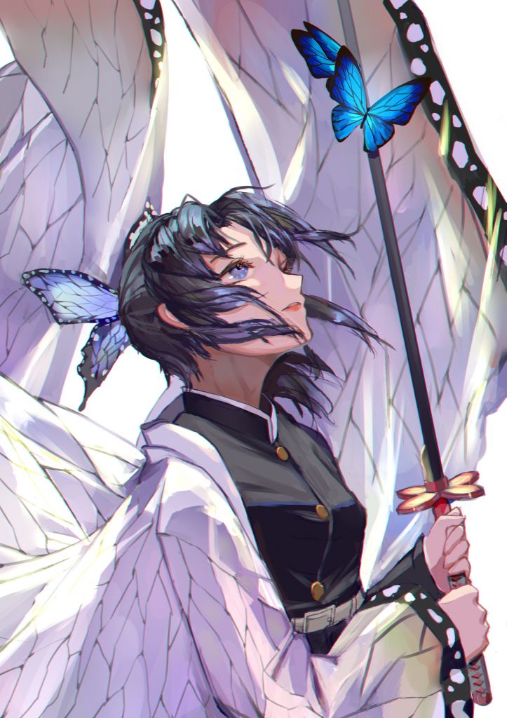 有没有类似蝴蝶忍这种持刀姿势的图