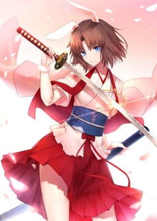 有没有类似蝴蝶忍这种持刀姿势的图