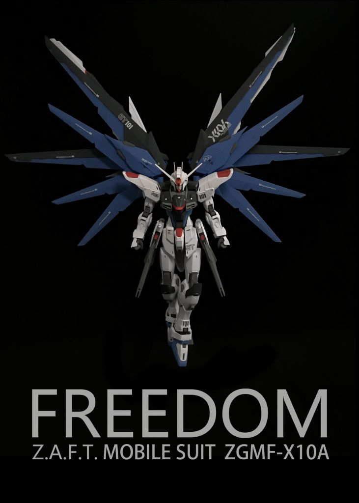 [拼装]感觉mg自由2.0素组成品有点吃藕,不是我的错觉吧