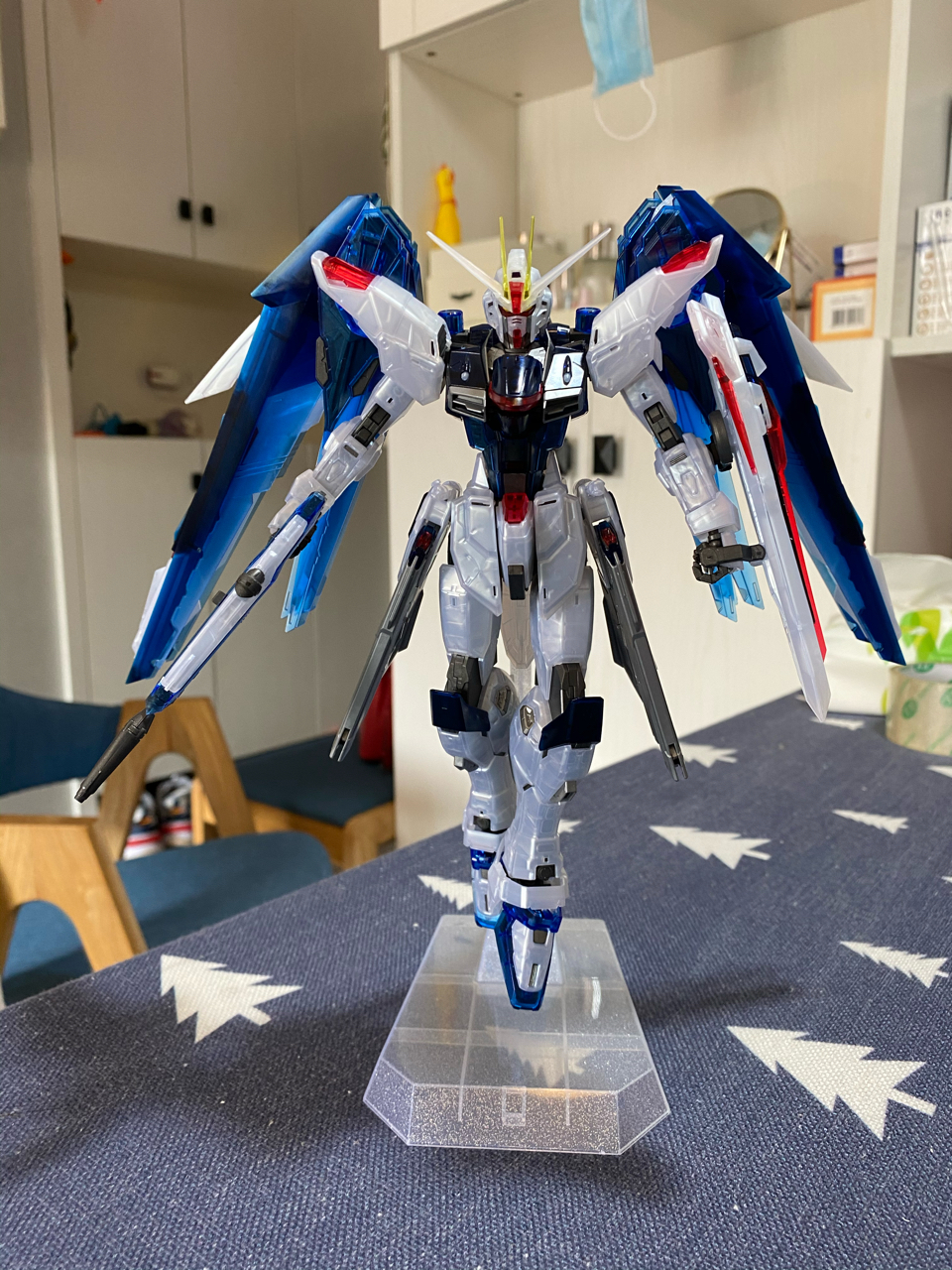 [拼装]感觉mg自由2.0素组成品有点吃藕,不是我的错觉吧