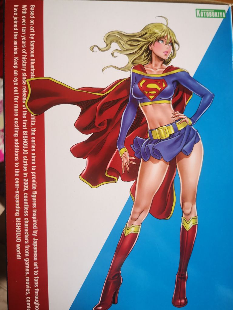 手办寿屋的女超人卡拉品质很不错啊