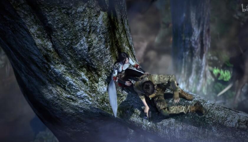 其他元龙人物角色阿七的几个表情细节解析