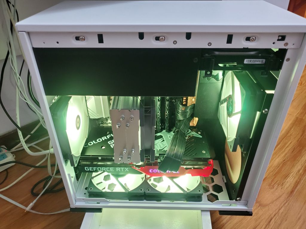 求教迎广301机箱最佳风道