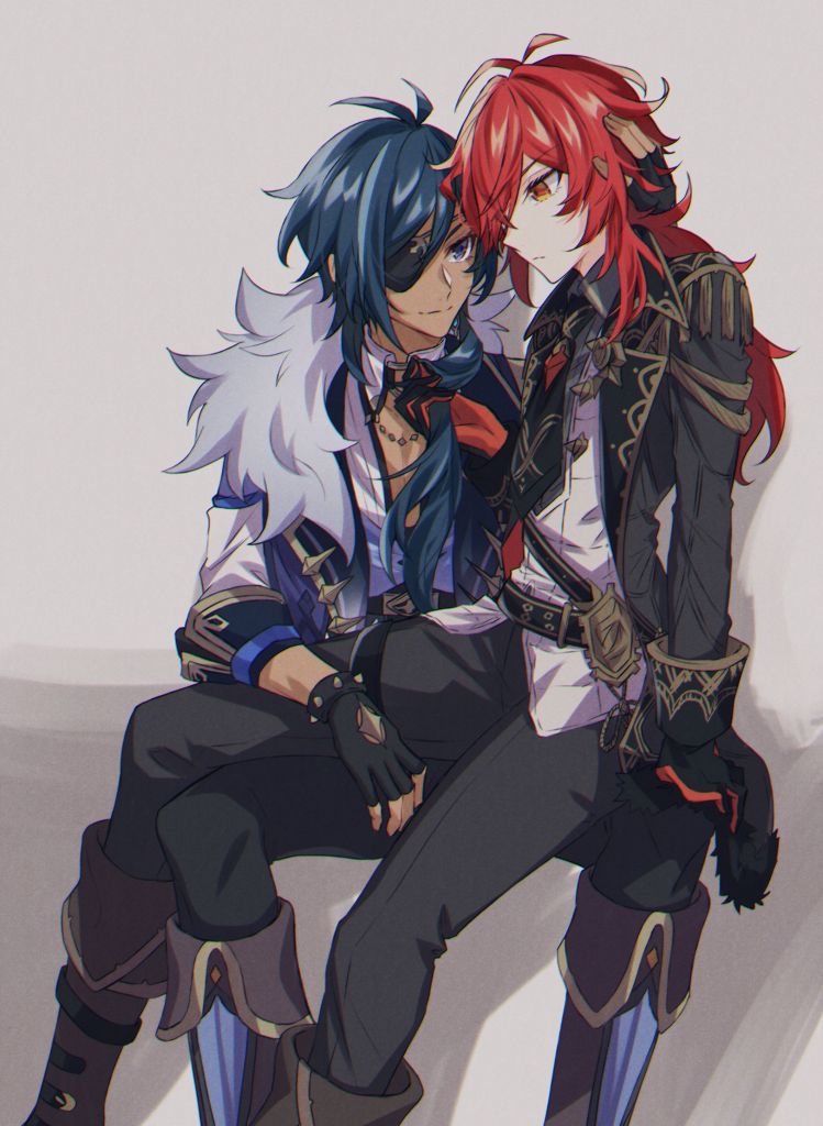 同人搬运提瓦特男人大型图集凯亚迪卢克公子钟离温迪正太化女体化贴贴