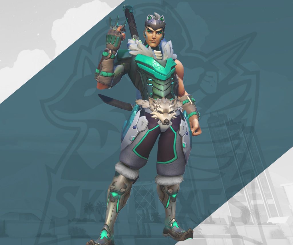 推上看到的源氏皮肤