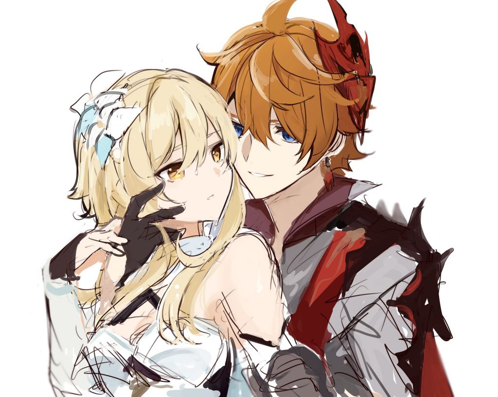 同人搬运bg向公子荧与达达利亚在一起的冒险日常