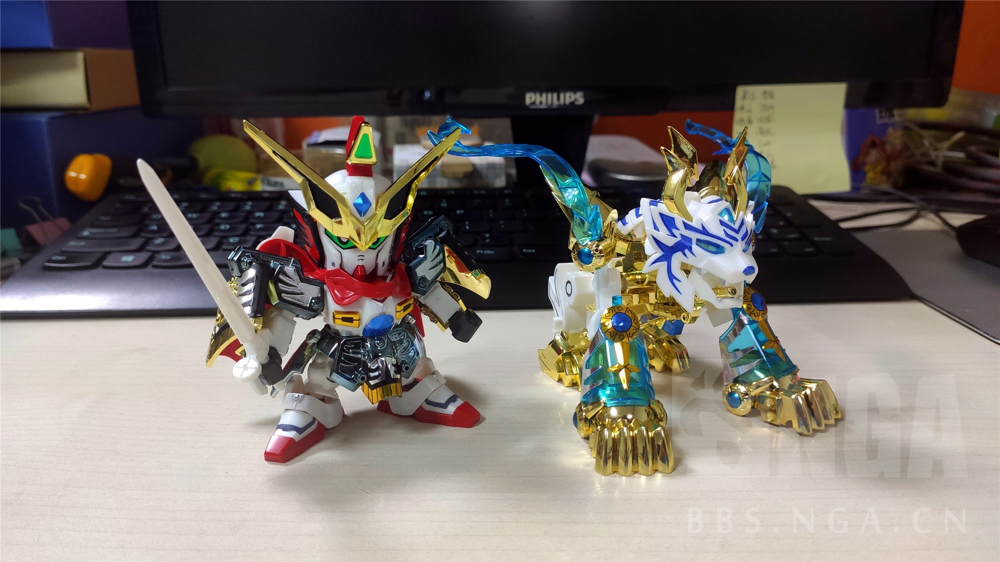 ngatoys [拼装] 新老混搭-猛虎装·轰大帝 孙权