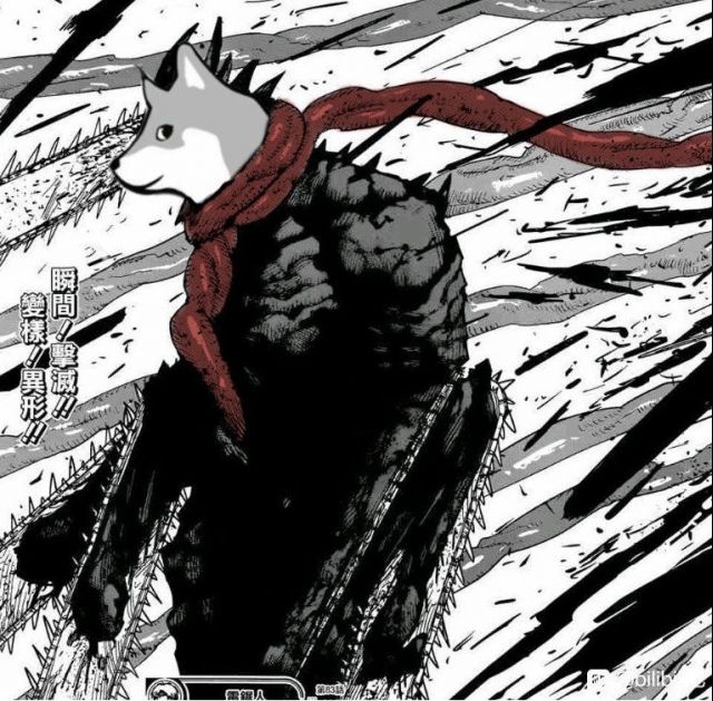 17:18):  不是我说,但这个电锯人,灰色狗头加红围巾 是你秦川德里奇