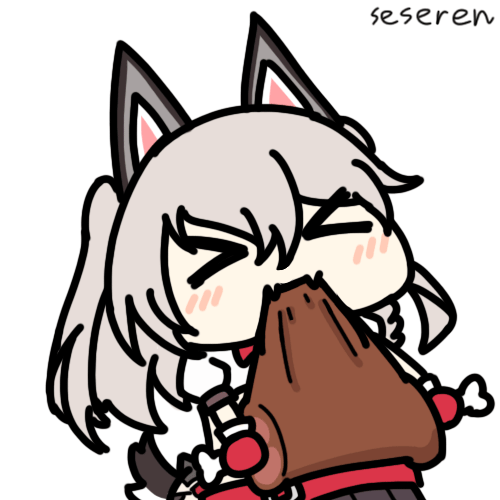 seseren1125手绘表情包夕立
