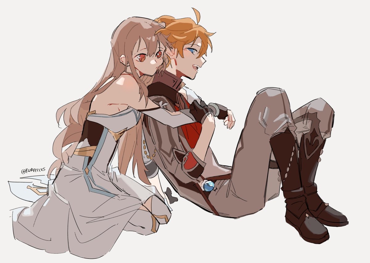 同人搬运bg向公子荧我很喜欢我现在的发型哦散发的你也很可爱呢